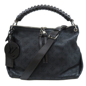 Louis Vuitton Beaubourg Hobo Bag Mahina Leather Black